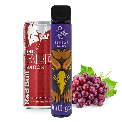 Elf Bar 1500 - Grape energy lux 2%