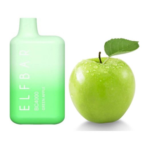 Elf Bar 4000 - Green apple 5%