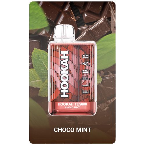 Elf Bar TE5000 HOOKAH - Choco Mint 0.5%