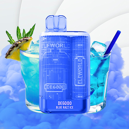 Elf World 6000 - Blue Razz Lemonade 2%