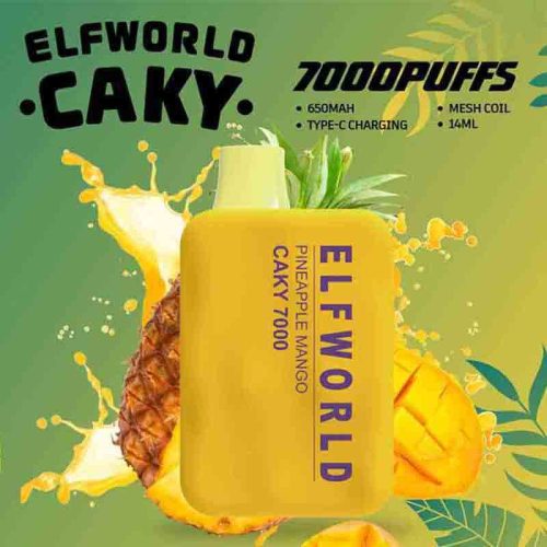 Elf World 7000 - Pineapple Mango 2%