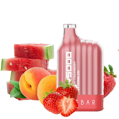 Elf Bar 5000 CR - Peach Strawberry Watermelon 5%