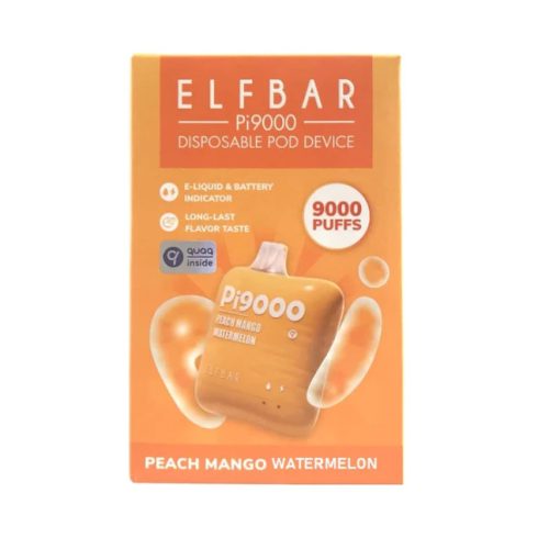 Elf Bar PI9000 - Peach Mango Watermelon 5%