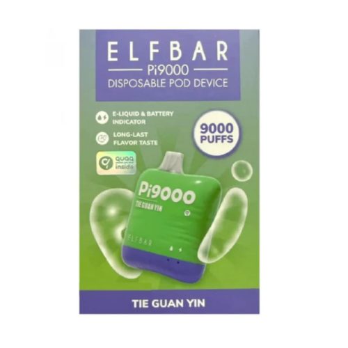 Elf Bar PI9000 - Tie Guan Yin 5%
