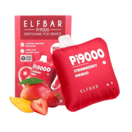 Elf Bar PI9000 - Strawberry Mango 5%