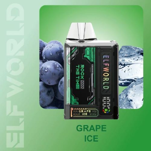 Elf World 9000 - Grape Ice 2%