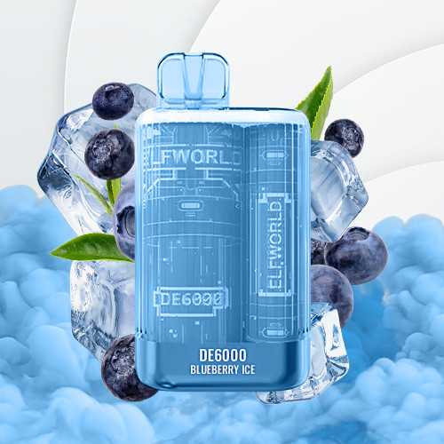 Elf World 6000 - Blueberry Ice 2%