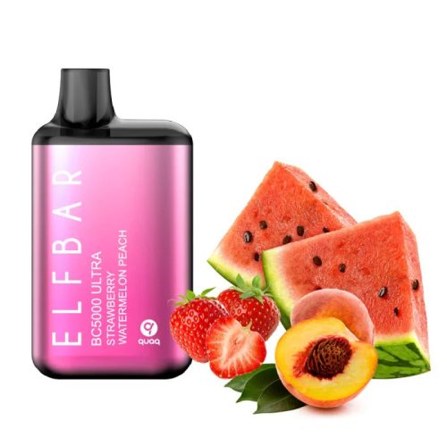 Elf Bar 5000 Ultra - Strawberry Watermelon Peach 5%