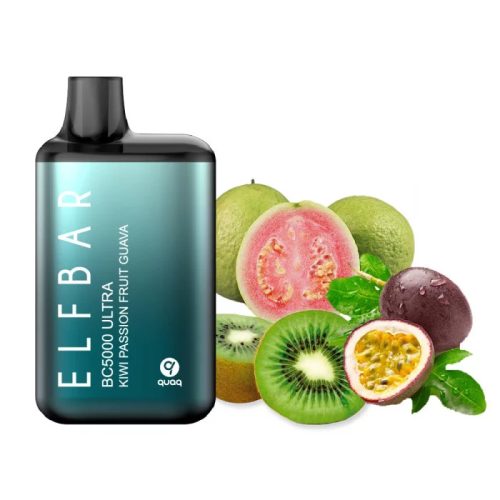 Elf Bar 5000 Ultra - Kiwi Passion Fruit Guava 5%