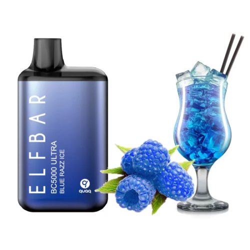 Elf Bar 5000 Ultra - Blue Razz Ice 5%