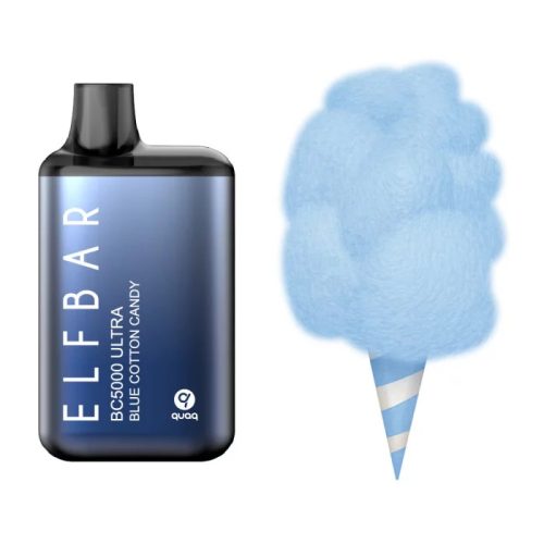 Elf Bar 5000 Ultra - Blue Cotton Candy 5%