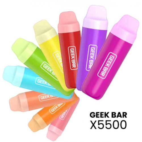 GEEK BAR X5500 LEON ICE CREAM 5%